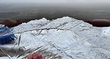 Soğuk hava Ağrı'yı etkisi altına aldı