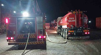 Tankerden sızan hidrojen gazı korkuttu