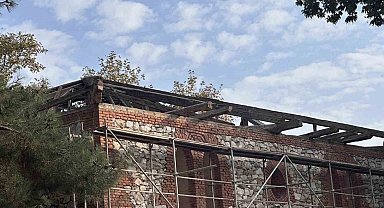 Tarihi Karamustafa Camii restore ediliyor