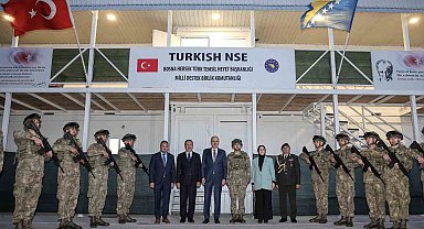 TBMM Başkanı Kurtulmuş, EUFOR Türk Temsil Heyeti Başkanlığını ziyaret etti