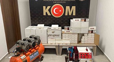 Tekirdağ'da kaçak sigara operasyonu