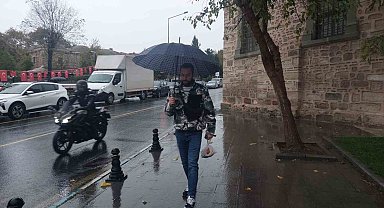 Tekirdağ'da sağanak yağış sevindirdi