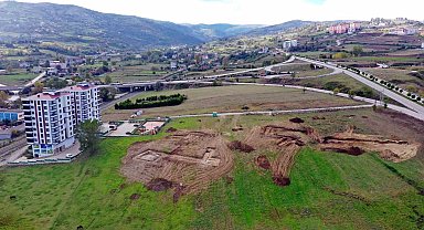 Temel kazısı sırasında Roma ve Helenistik dönemlere ait insan yerleşkesi bulundu