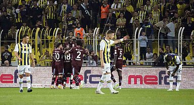 Trendyol Süper Lig: Fenerbahçe: 0 - Trabzonspor: 1