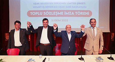 Uşak Belediyesinden personelin yüzünü güldürecek müjde