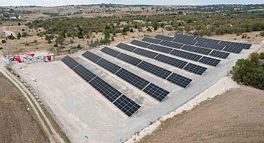 Uşak'ta güneş enerji santrali açıldı
