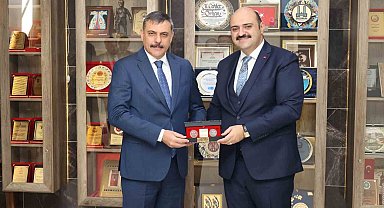 Vali Çiftçi'den Aziziye Belediyesi'ne ziyaret