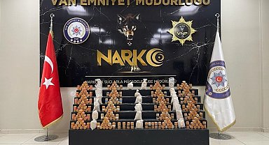 Van'da 48 kilo 500 gram eroin ele geçirildi