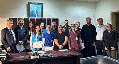 Yenikent ESH'ye teşekkür belgesi verildi
