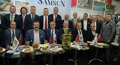 YÖREX Fuarı'nda Samsun rüzgarı