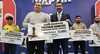 Yüzyılın hamlesinde dereceye giren sporcular ödüllendirildi