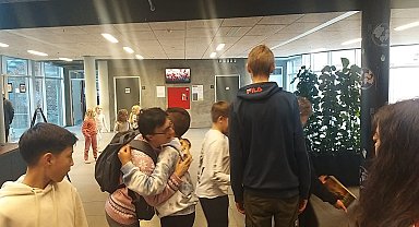 Zağnospaşa Ortaokulu öğrencileri Danimarka'da