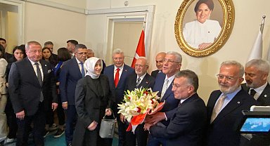 AK Parti grubundan Dervişoğlu'na ziyaret