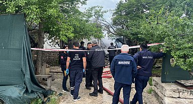 Ankara'da gecekonduda yangın: 1 ölü
