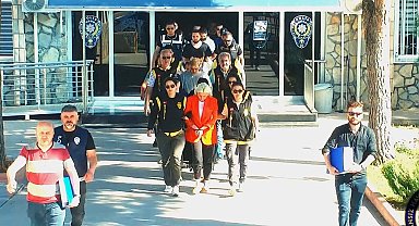 Aydın'da fuhuş operasyonunda 7 tutuklama