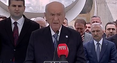 Bahçeli: Cumhur İttifakı'nı zafiyete uğratmak için üzerimize gelenleri paramparça etmek borcumuzdur