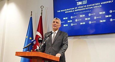 Bakan Bolat, Belçika'da Avrupalı iş insanlarıyla görüştü