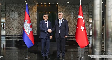 Bakan Bolat, Kamboçya Başbakan Yardımcısı Sophea ile görüştü