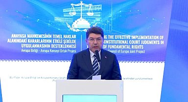 Bakan Tunç: Hukukun üstünlüğü yargı süreçlerinin tarafsız olmasını zorunlu kılar