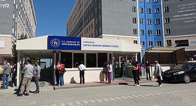 Çanakkale'de kız öğrenci yurdunda yangın