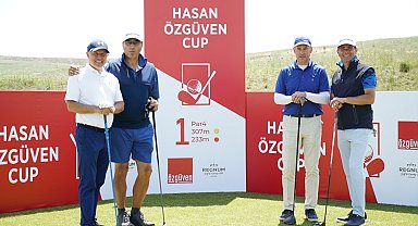 Golf severler Hasan Özgüven Cup'ta bir araya geldi