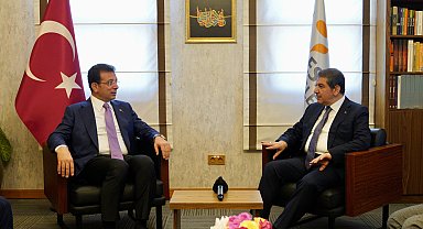 İstanbul - İmamoğlu'ndan Esenler Belediye Başkanı Göksu'ya tebrik ziyareti