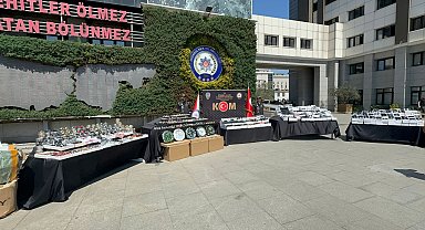 İstanbul - İstanbul'da kaçak gözlük ve saat operasyonu: 5 gözaltı