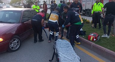 Kırşehir'de otomobilin çarptığı yaya öldü
