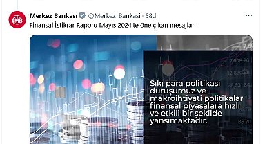 Merkez Bankası: Kur korumalı hesaplarda düşüş sürüyor