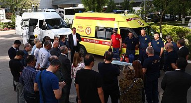 Mersin İl Sağlık Müdürlüğü yetkilileri, Novovoronej NGS bölgesini ziyaret etti