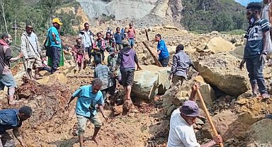 Papua Yeni Gine'de toprak kayması: 670 kişi ölmüş olabilir