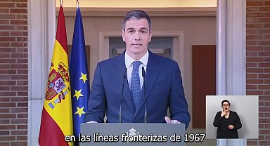 Sanchez: Hükümet, Filistin Devleti'nin tanınmasını onayladı