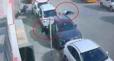 Siirt'te silahlı kavgaya valinin korumaları müdahale etti; o anlar kamerada