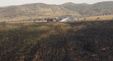Şırnak'ta 200 dönüm ekili buğday yandı