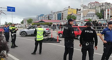 Yaya geçidinde kamyonun çarptığı kadın öldü