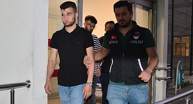 1'inci Lig Play-Off Finali'nde stada meşale ve torpil sokan 2 kişiye gözaltı