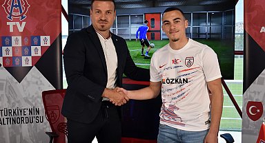 Altınordu'ya gurbetçi golcü geldi