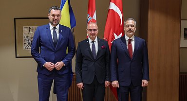 Bakan Fidan, Türkiye-Bosna Hersek-Hırvatistan Üçlü Danışma Mekanizması Dışişleri Bakanları Toplantısı'na katıldı