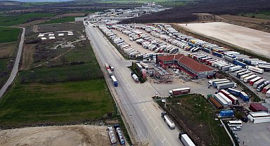 Bulgaristan sınırında 24 kilometre TIR kuyruğu