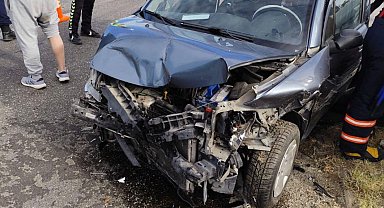 Çankırı'da 2 otomobil çarpıştı: 8 yaralı