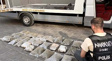 Çekici ile uyuşturucu sevkiyatına 3 tutuklama