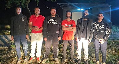 Edirne'de 6 kaçak göçmen yakalandı