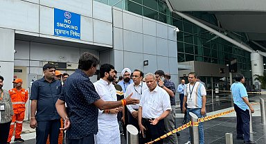 Hindistan'da havalimanının çatısı çöktü: 1 ölü, 4 yaralı