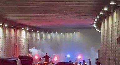 İstanbul- Ümraniye'de asker eğlencesinde alt geçidi kapatanlara ceza