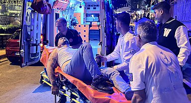 Motosikletlilerin silahlı kavgası kamerada