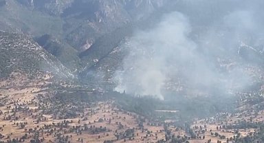 MSB: PKK'lı teröristler Irak'ın kuzeyinde saklanmak için ormanları ateşe veriyor