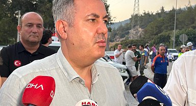 Selçuk'ta çıkan orman yangını Kuşadası'na da sıçradı