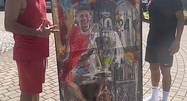 Türkiye'nin yıldızı Arda Güler'e özel tablo çalışması