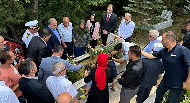 15 Temmuz şehidi imam, mezarı başında anıldı