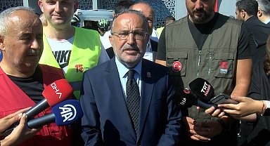 15 Temmuz Şehitler Köprüsü'nde '15 Temmuz'dan Gazze'ye Özgürlük İçin Pedal Çevir' Etkinliği
